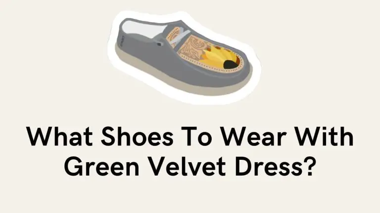 What Shoes To Wear With Green Velvet Dress?